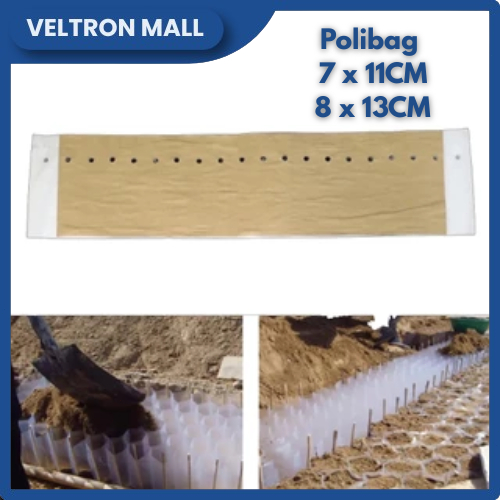 POLIBAG Plastik Pembibitan Benih Untuk Tanaman Sayur Dan Buah Polibag 7x11cm Dan 8x13CM