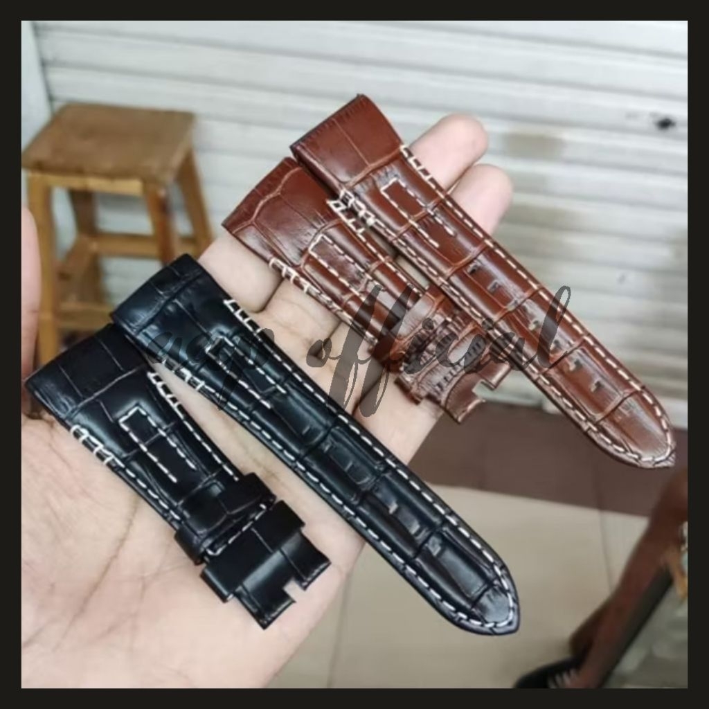 Tali Jam Tangan Kulit Seiko Velantura Strap Tali Jam Tangan Kulit