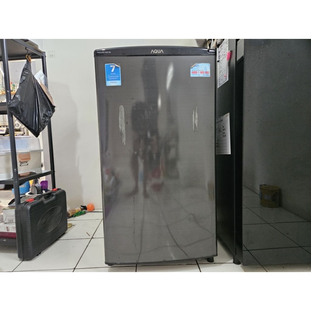 Preloved Aqua aqf s-4 Freezer (bekas)