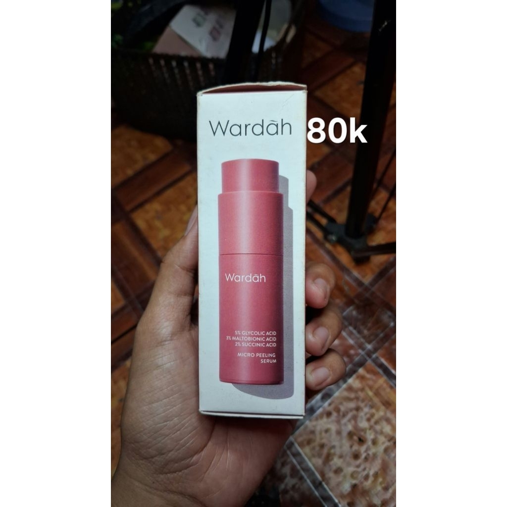peeling serum wardah