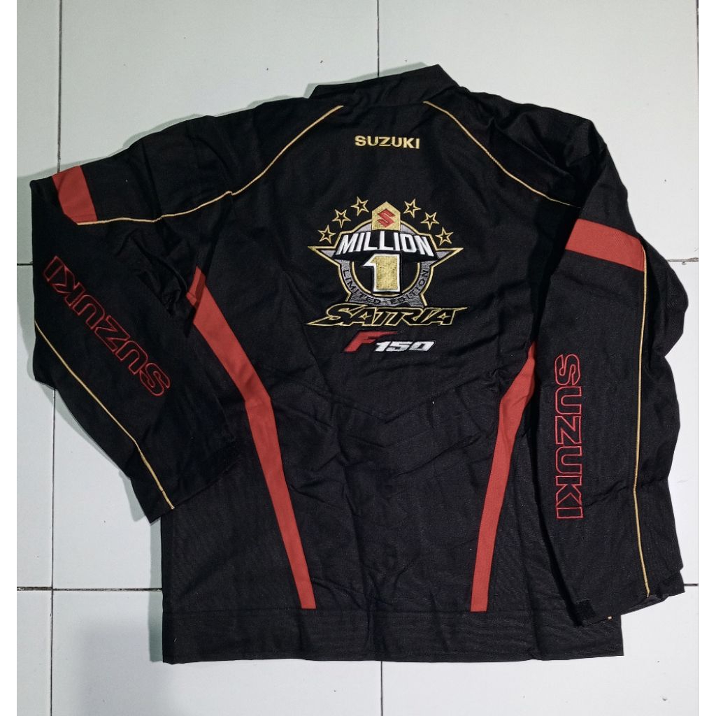 JAKET ORIGINAL SUZUKI SATRIA TOURING SAFETY RIDING PRIA WANITA