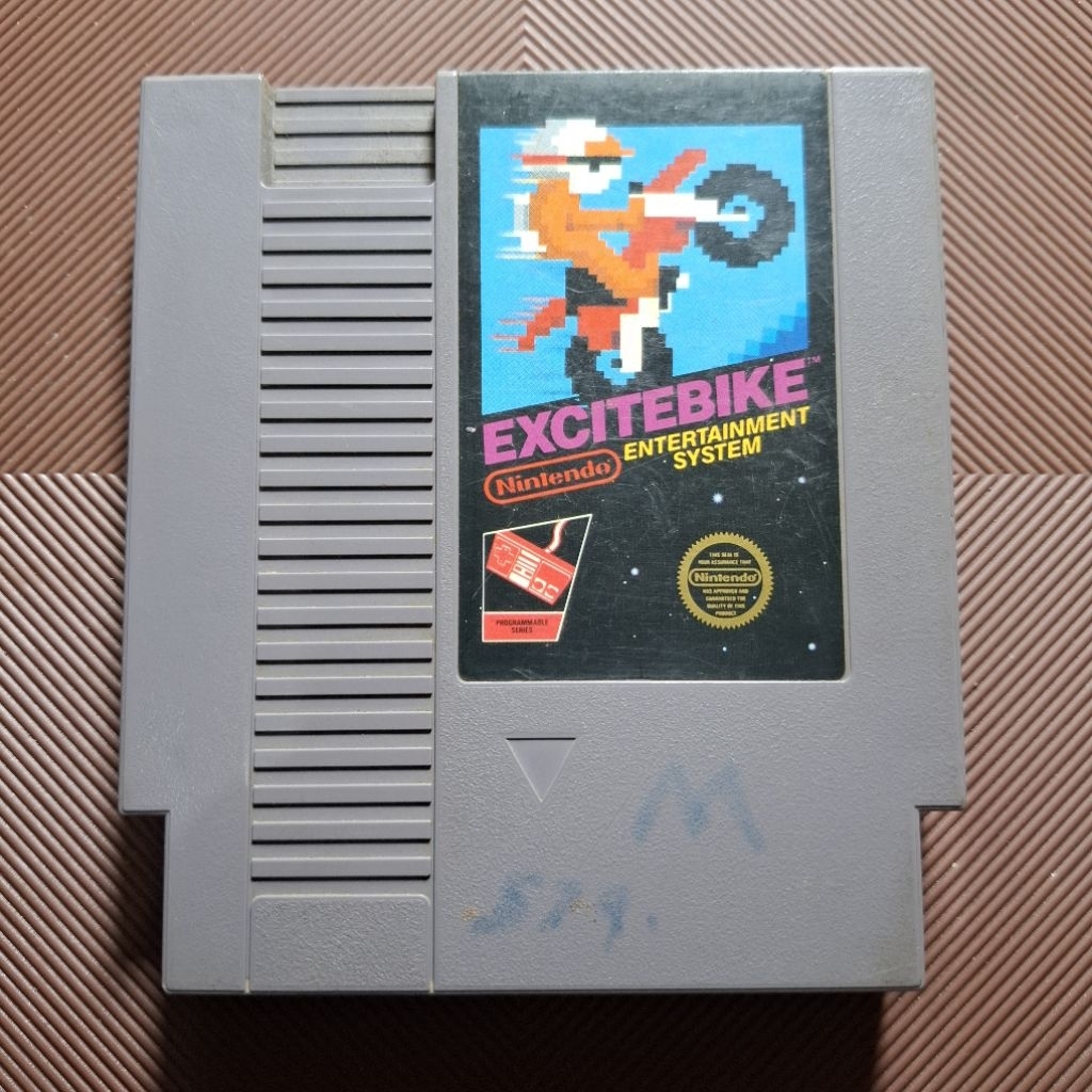 Kaset Nintendo NES Excitebike Second