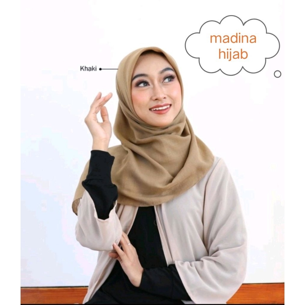 macam-macam warna jilbab ASN Kopri polisi kerudung segi empat