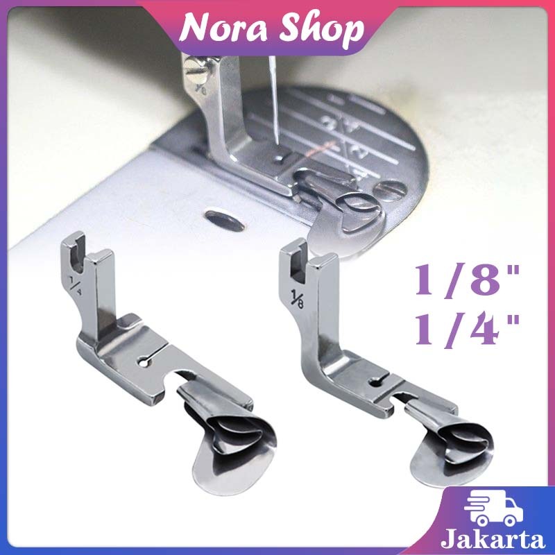 Corong Kelim Lipat Ke Bawah / Sepatu Kelim Lipat Bawah Stainless / Sepatu Jahit Corong Kelim