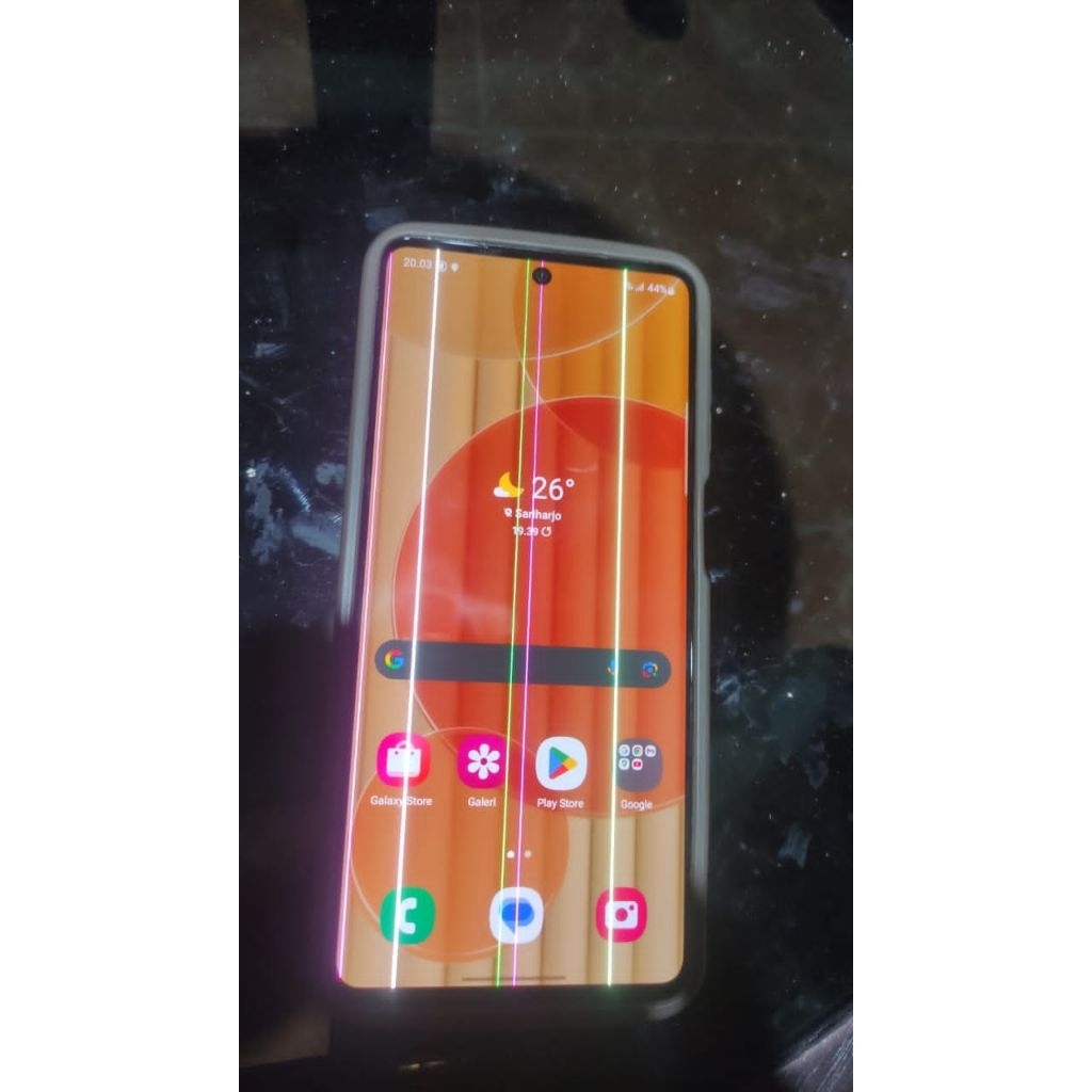 LCD COPOTAN SET FRAME SAMSUNG M52 5G MINUS GARIS