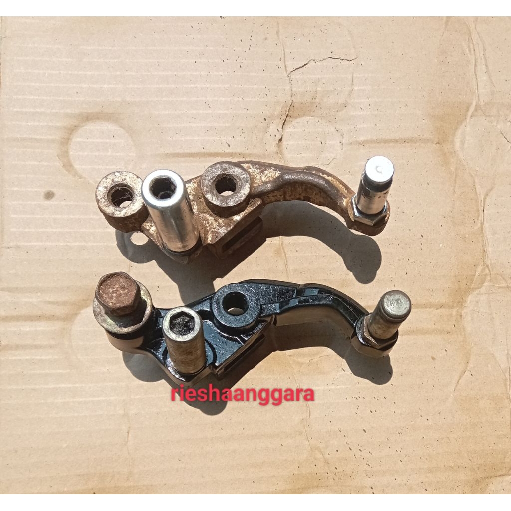 bracket kaliper dudukan kaliper depan yamaha rxz rzr rx king cobra