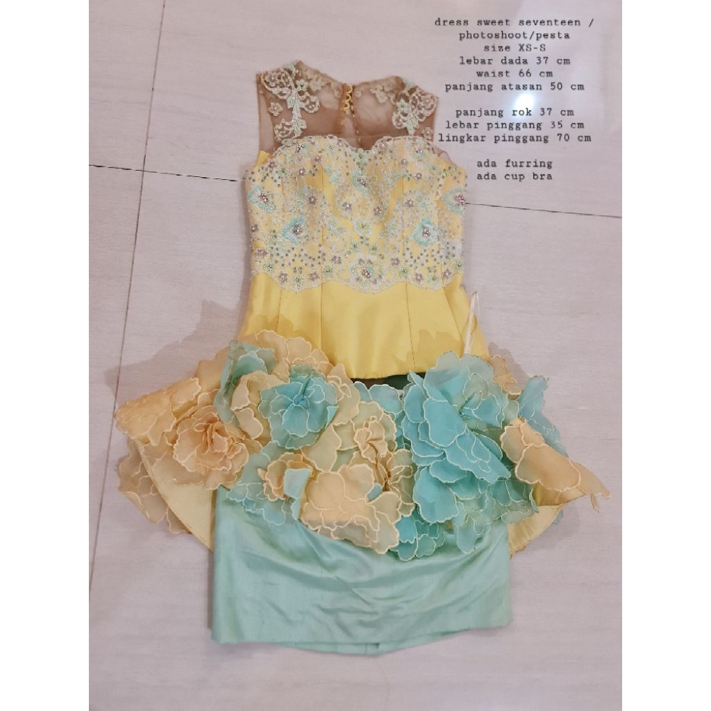 Dress sweet seventeen / photoshoot