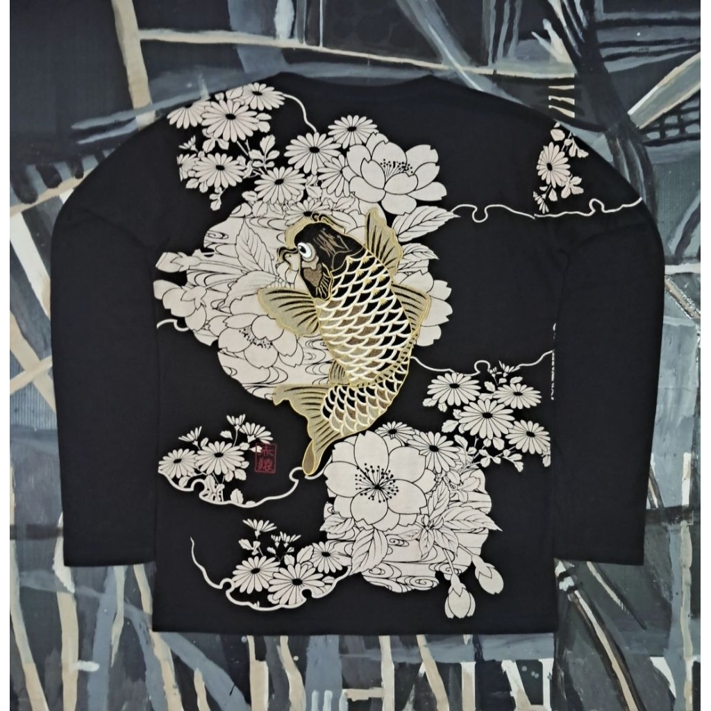 Longsleeve Sukajan Golden Koi Original