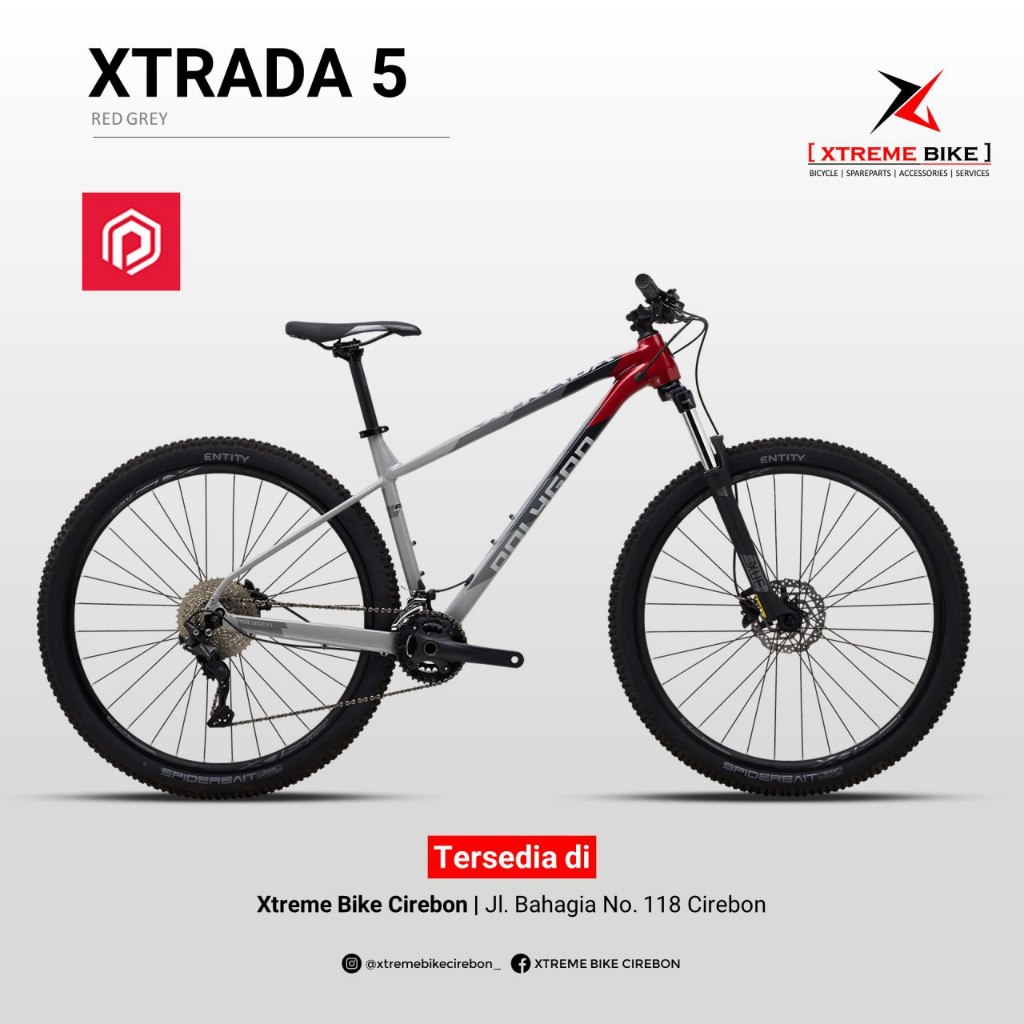 Sepeda MTB 29 Polygon Xtrada 5 - 2X10Spd - Sepeda Gunung
