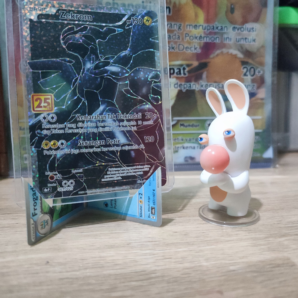 ZEKROM BLACK PROMO 25TH  Pokemon TCG Card Bahasa Indonesia  SUDAH TERMASUK TOPLOADER