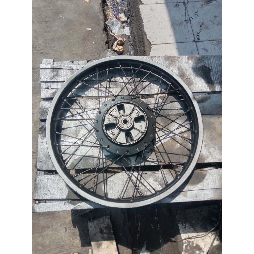 velg jari-jari motor Vega R Vega ZR Jupiter z kelurga Yamaha model alumunium copotan second original