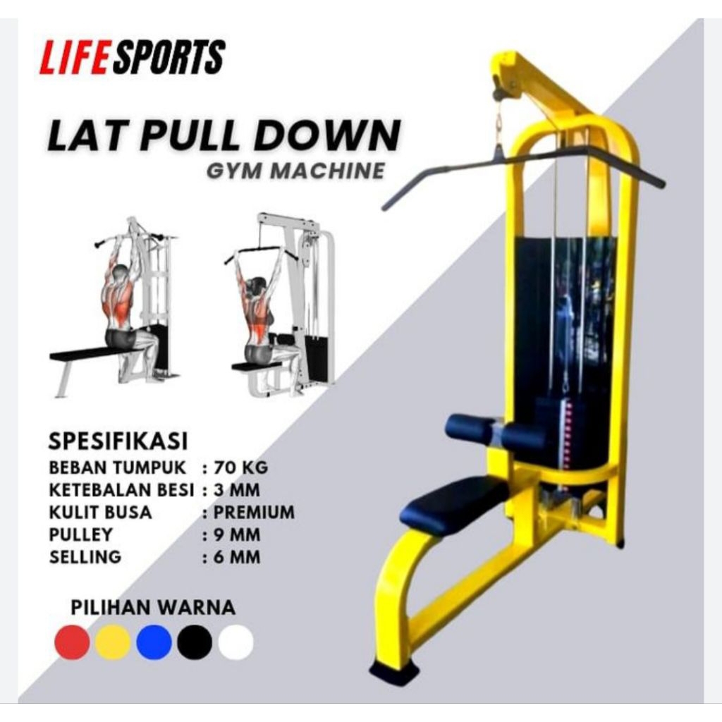 Lat Pull down Machine Life sports