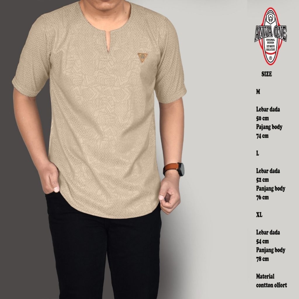 Koko Kurta Pakistan Lengan Pendek