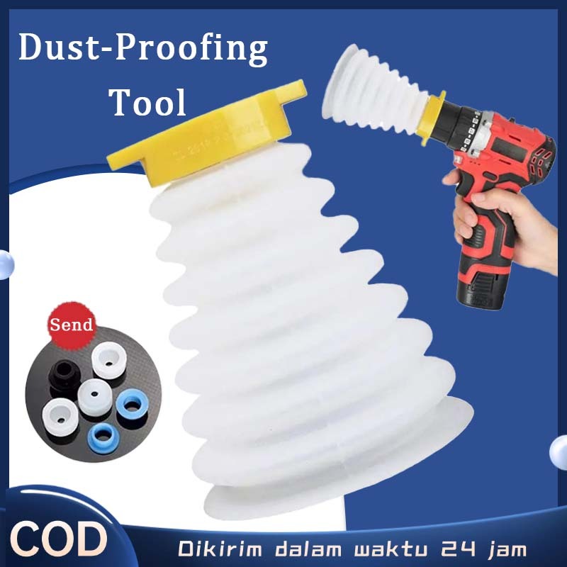 Pelindung Debu Bor Bor Anti Debu Dust Cover Mesin Bor Listrik Anti Debu
