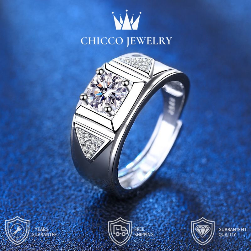 Chicco Jewelry Cincin Pria Cowo Jewellery Couple Kawin Pasangan Aksesoris Elegan Mewah Simpel -39