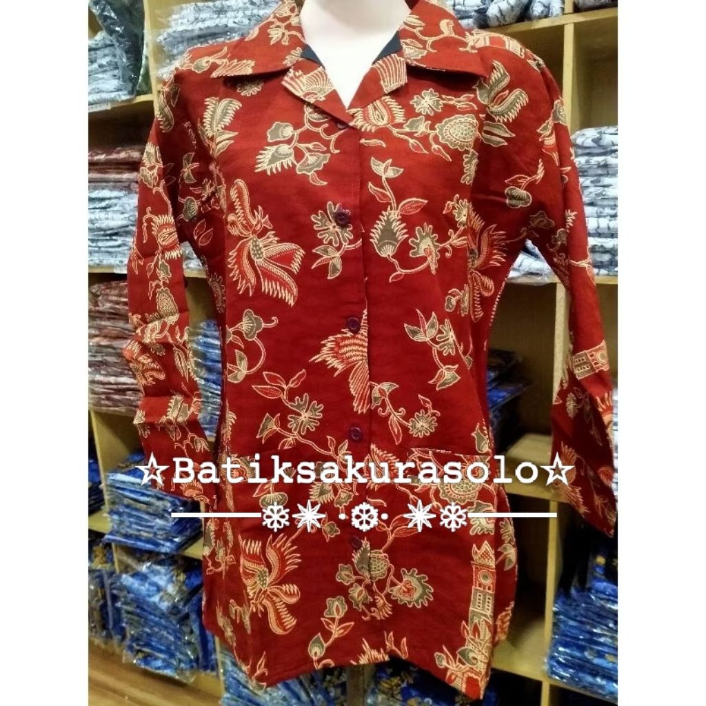 Dharmawanita Batik dharmawanita seragam dharmawanita lapis furing halus bahan katun baju batik dharm