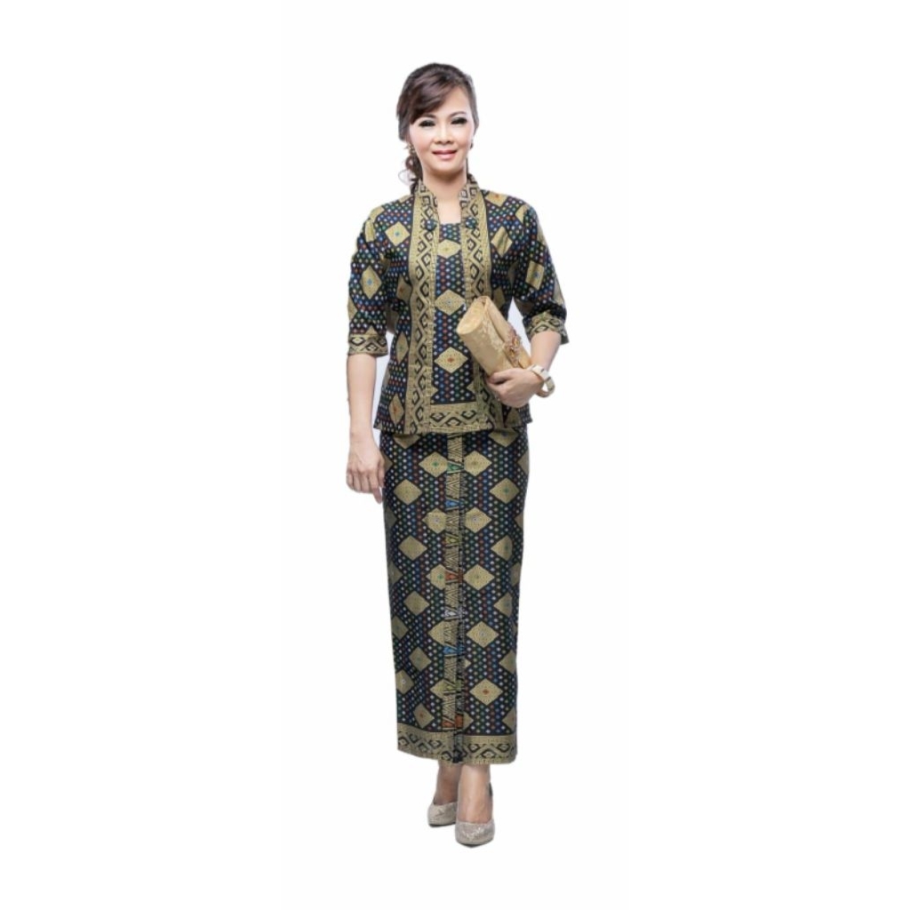 Rok n blus cempaka prodo panjang batik solo berkwalitas