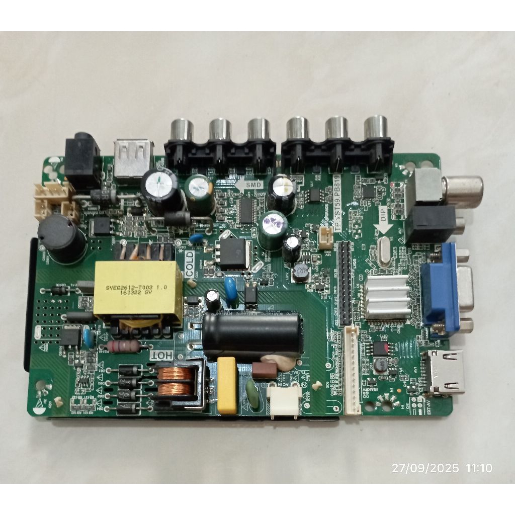 MB MOBO MAINBOARD MODULE MESIN TV VITRON LTV 3260