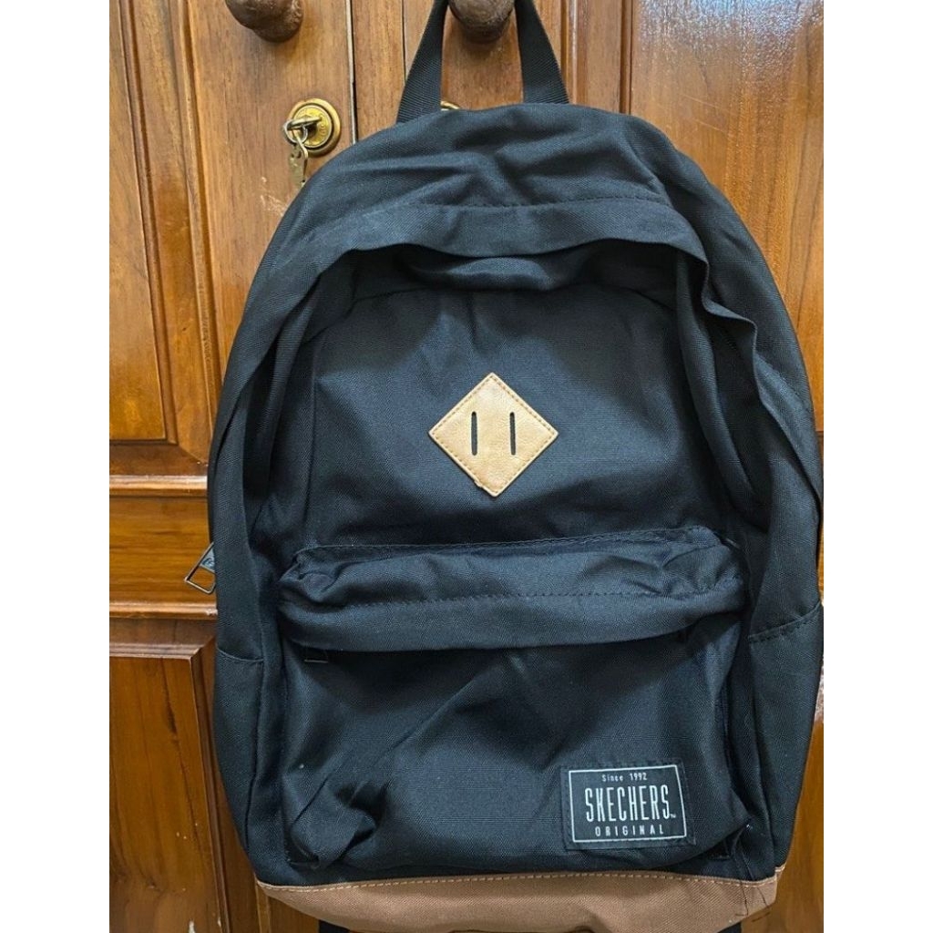 Tas Skechers Backpack original 100% black