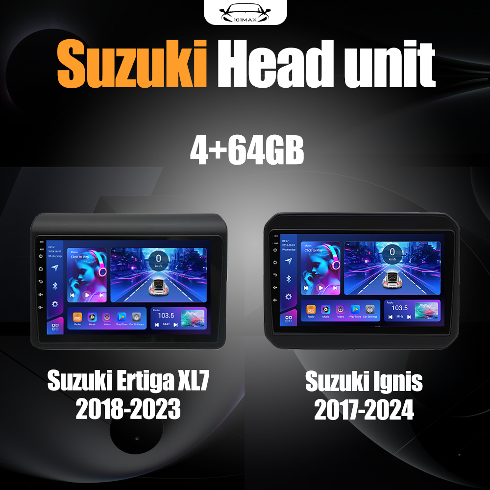 Android 14 Head Unit 9" IPS For Suzuki Ertiga XL7 Mitsubishi Head Unit 8 Chip Nuklir 8+64GB/8+128GB 