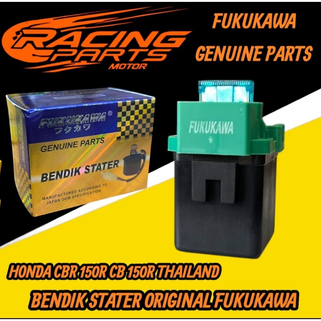 FUKUKAWA Bendik Stater Honda CBR 150 Thailand CB 150 THAILAND Original Fukukawa Genuine Parts