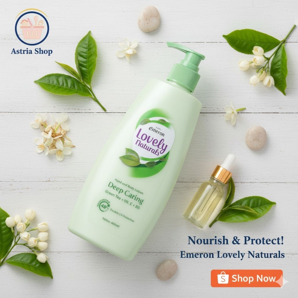 Emeron Lovely Naturals Green Tea 400 ml