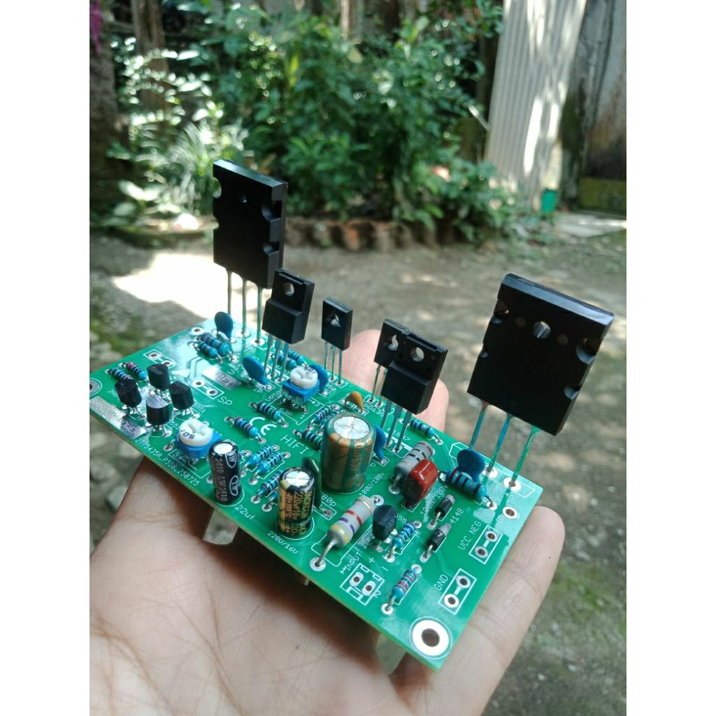 Kit Driver Power Amplifier OCL Hifi Clarity Balap Bandar Power New 2025