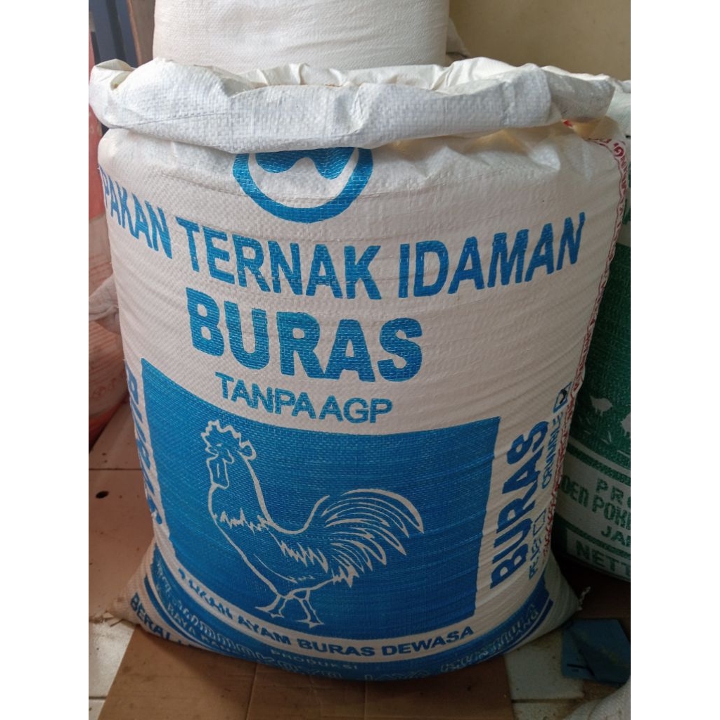Pakan buras Pakan pedaging, bebek pedaging untuk penggemukan
