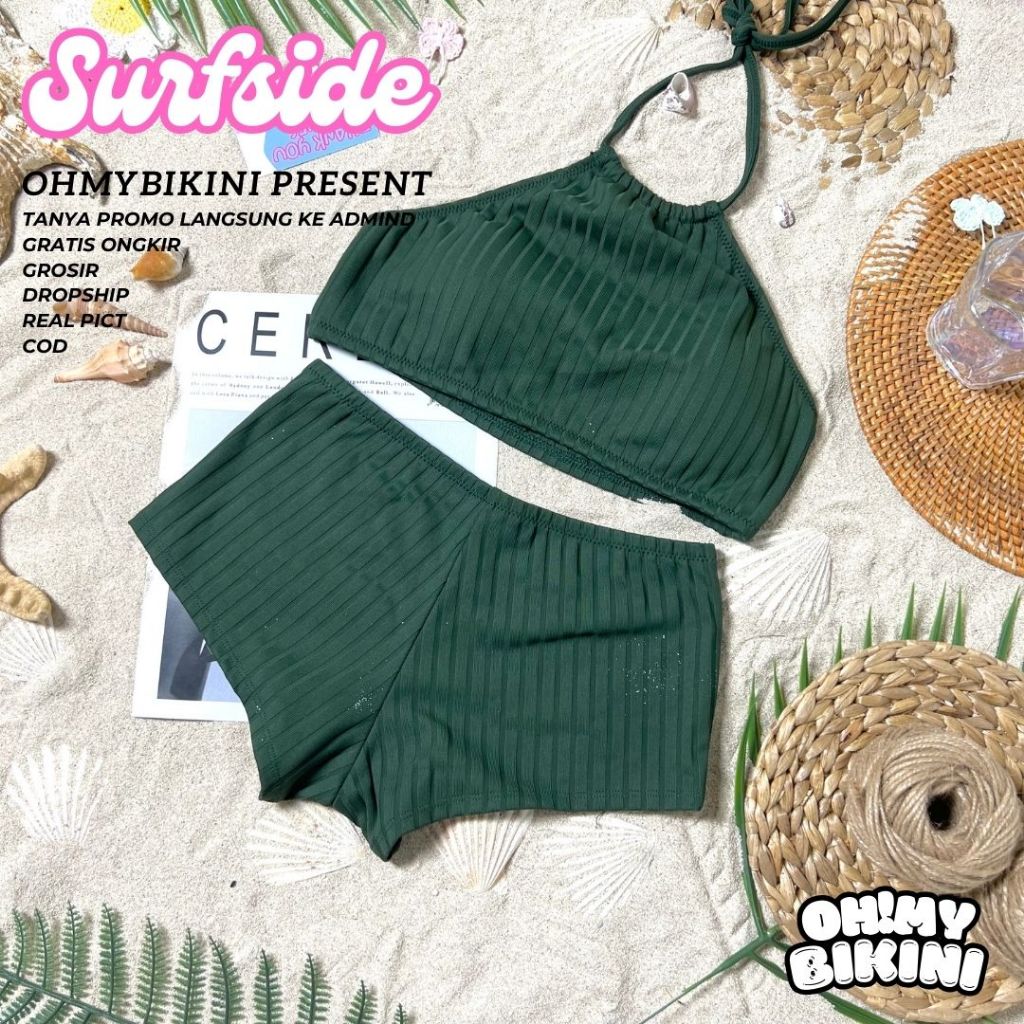 SURFSIDE Bikini Set (Limited)| Bikini Boxer | Oto Boxer | Bikini Murah | bikini pantai | bikini | bi