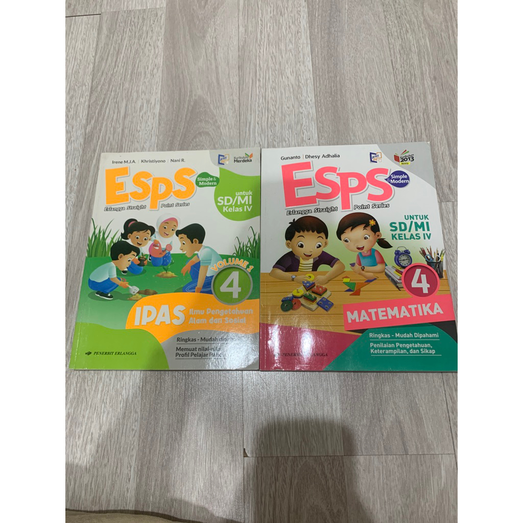 Buku ESPS IPAS / Matematika kelas 4