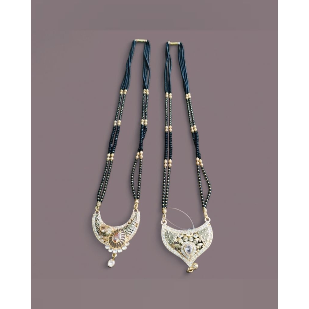 MANGALSUTRA KALUNG PERNIKAHAN INDIA PANJANG SAMPAI DADA