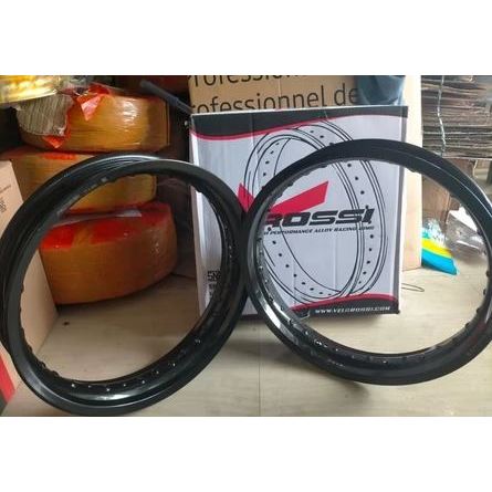 Velg Rossi uk 250/300 ring 17 hitam glossy