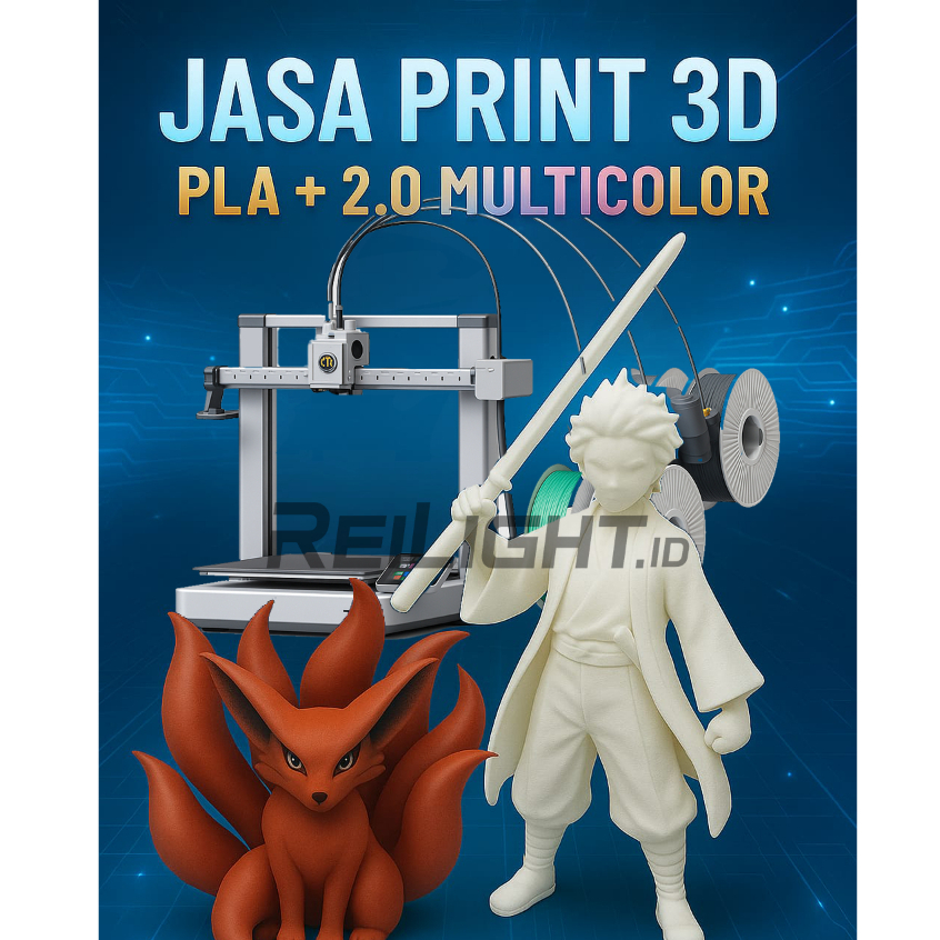 Jasa Print 3D / 3D Print / 3D Printer / Jasa Print 3 Dimensi / Printer 3D / Printer 3 Dimensi FDM