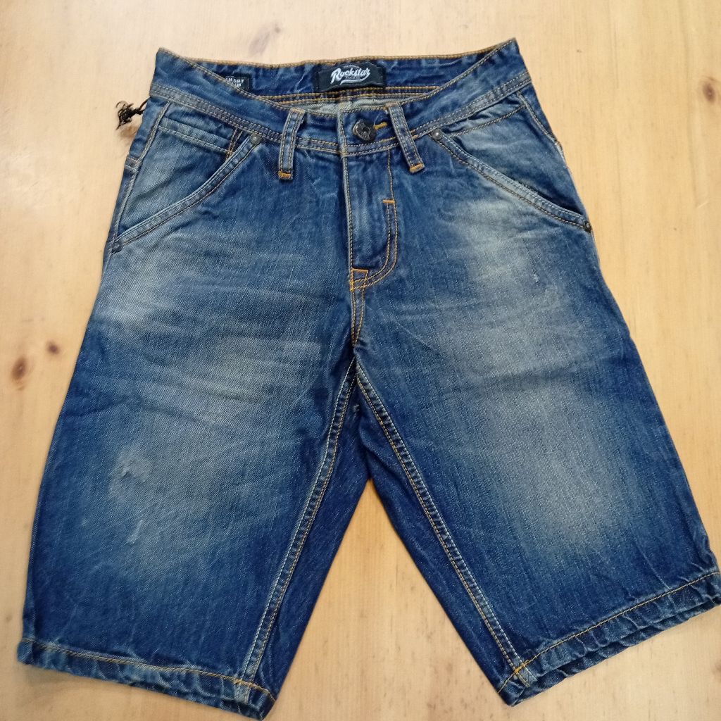 Celana Pendek Jeans Pria Rockstar Denim Original 3301-1207