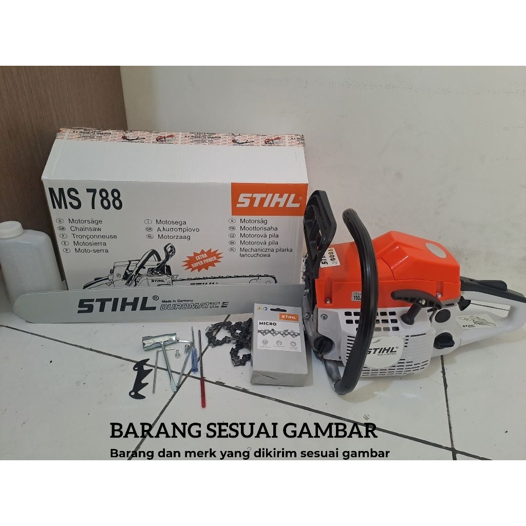 chainsaw stihl 22 inch bar baja senso stihl bar laser mesin gergaji mini stihl