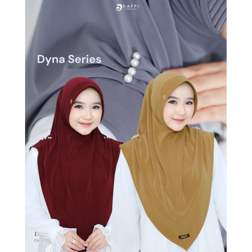 DYNA DAFFI HIJAB INSTAN JILBAB INSTAN DAFFI TERBARU HIJAB DAFFI MUTIARA