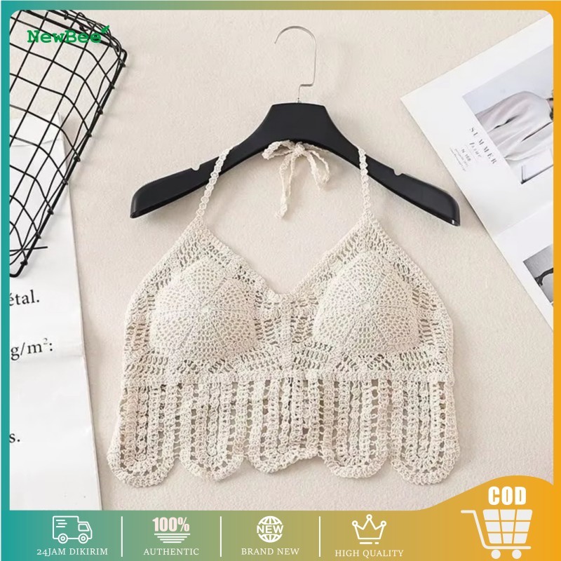 Bikini Rajut Bali Pantai Bra Bikini Pantai Wanita Sexy Rajut Bh Bikini Crochet Bohemian Bali
