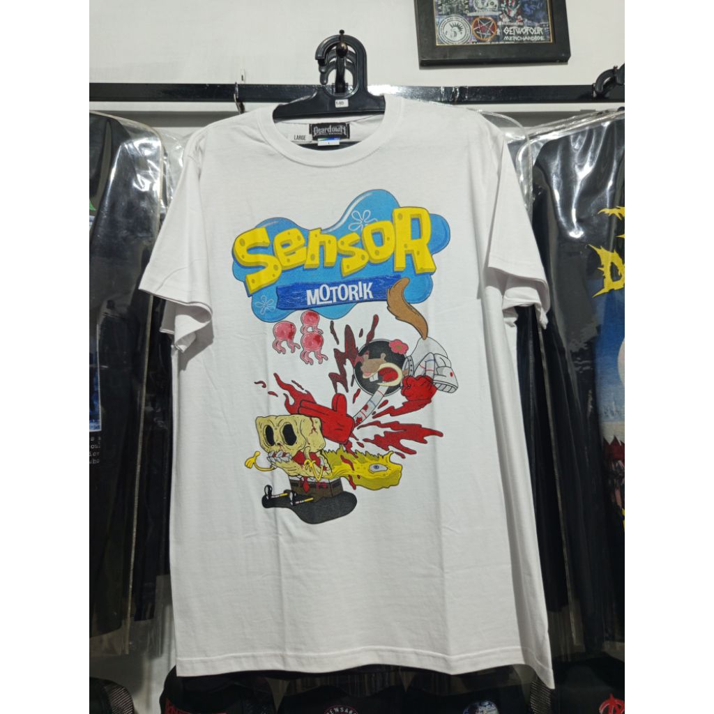 Kaos Sensor Motorik (Putih)