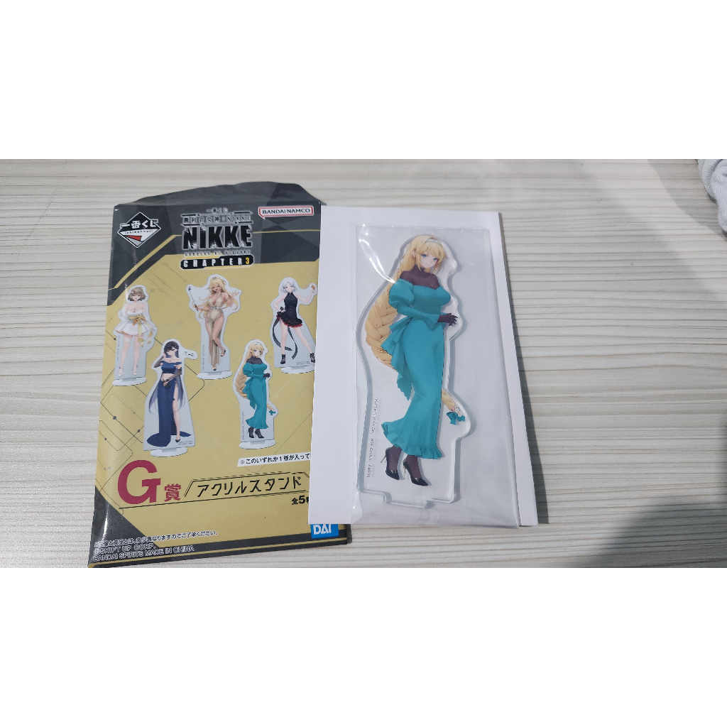 Ichiban Kuji Goddess of Victory: Nikke Chapter 3 Random Acyrilic Stand Rapunzel