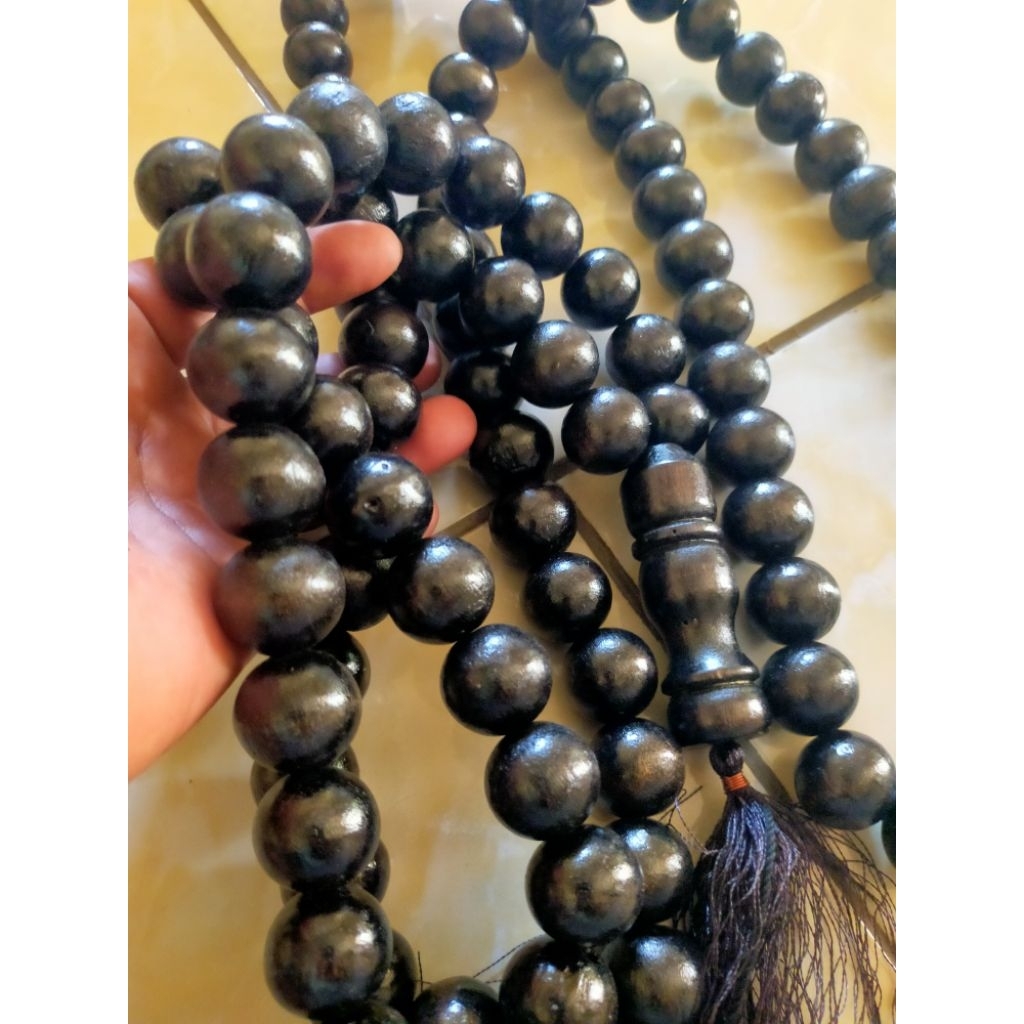 tasbih 99 butir 20mm tasbih jumbo hiasan dinding