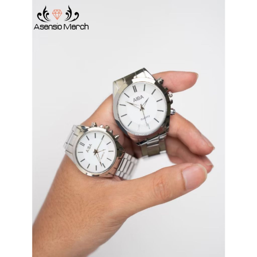 (COD) jam alba quartz paket romantis