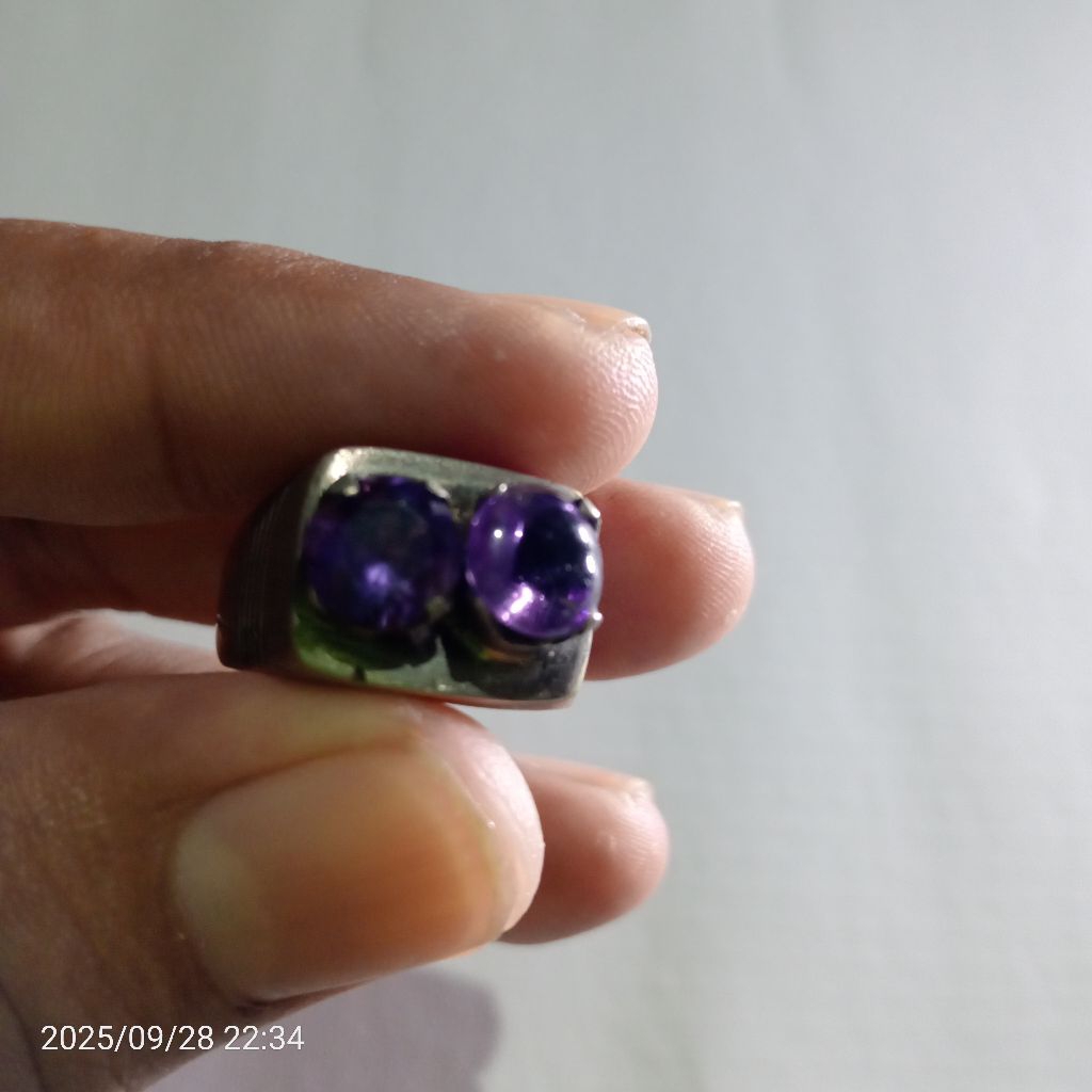 batu kecubung cutting temuan