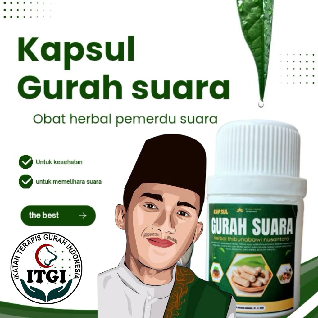 HERBAL GURAH SUARA AMPUH TERBUKTI.KAPSUL GURAH, KAPSUL GURAH DAHAK