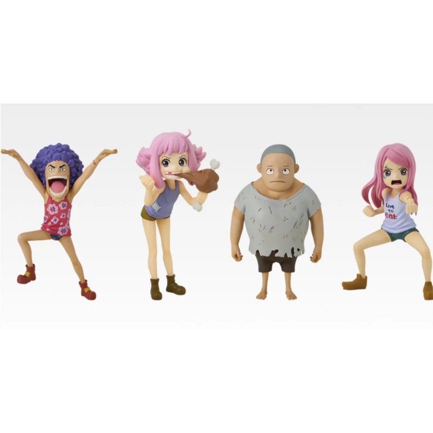 ICHIBAN KUJI ONE PIECE FUTURE ISLAND EGGHEAD MY FEELINGS FOR YOU - F PRIZE CHILDHOOD MINI FIGURE