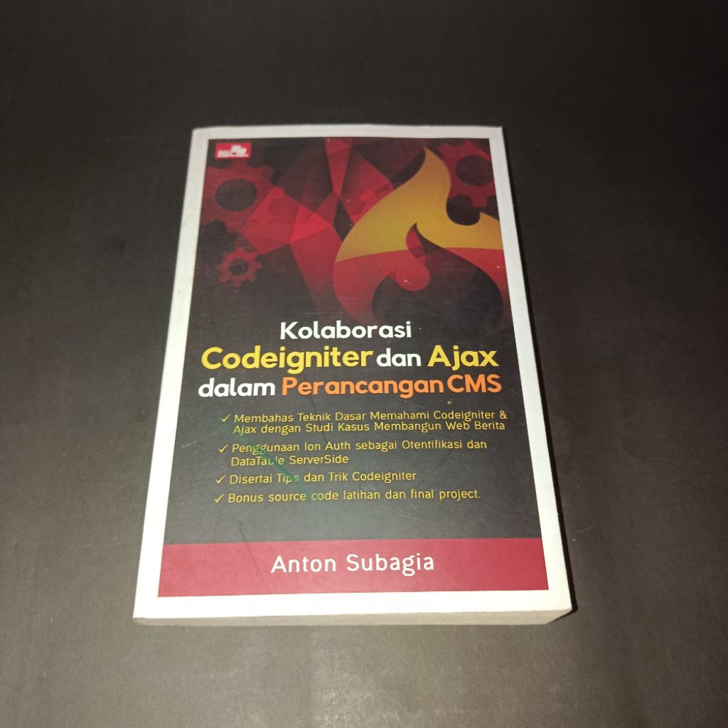 Buku Ori | Kolaborasi Codeigniter dan Ajax dalam Perancangan CMS