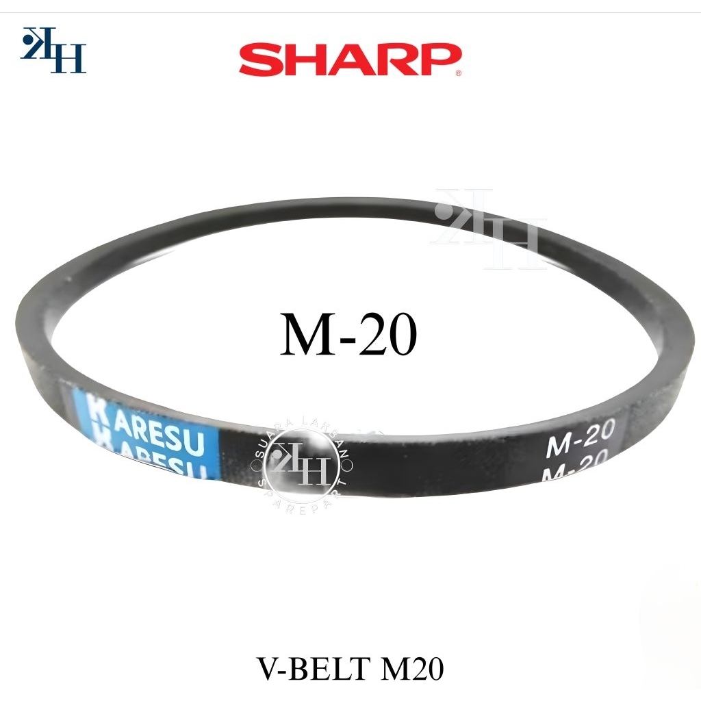 VANBELT M-20 / V-BELT M20 / VBELT M 20 MESIN CUCI SHARP 1 TABUNG