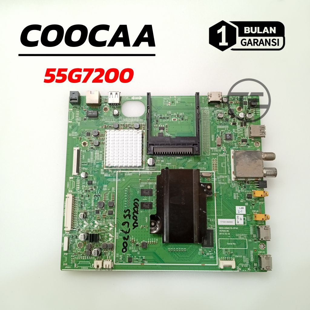 MOTHERBOARD COOCAA 55G7200 MESIN TV LCD MAINBOARD MOBO MODUL TV