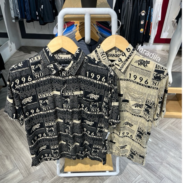 Kemeja 3Second Full Print 2 Warna Reguler Fit Rayon