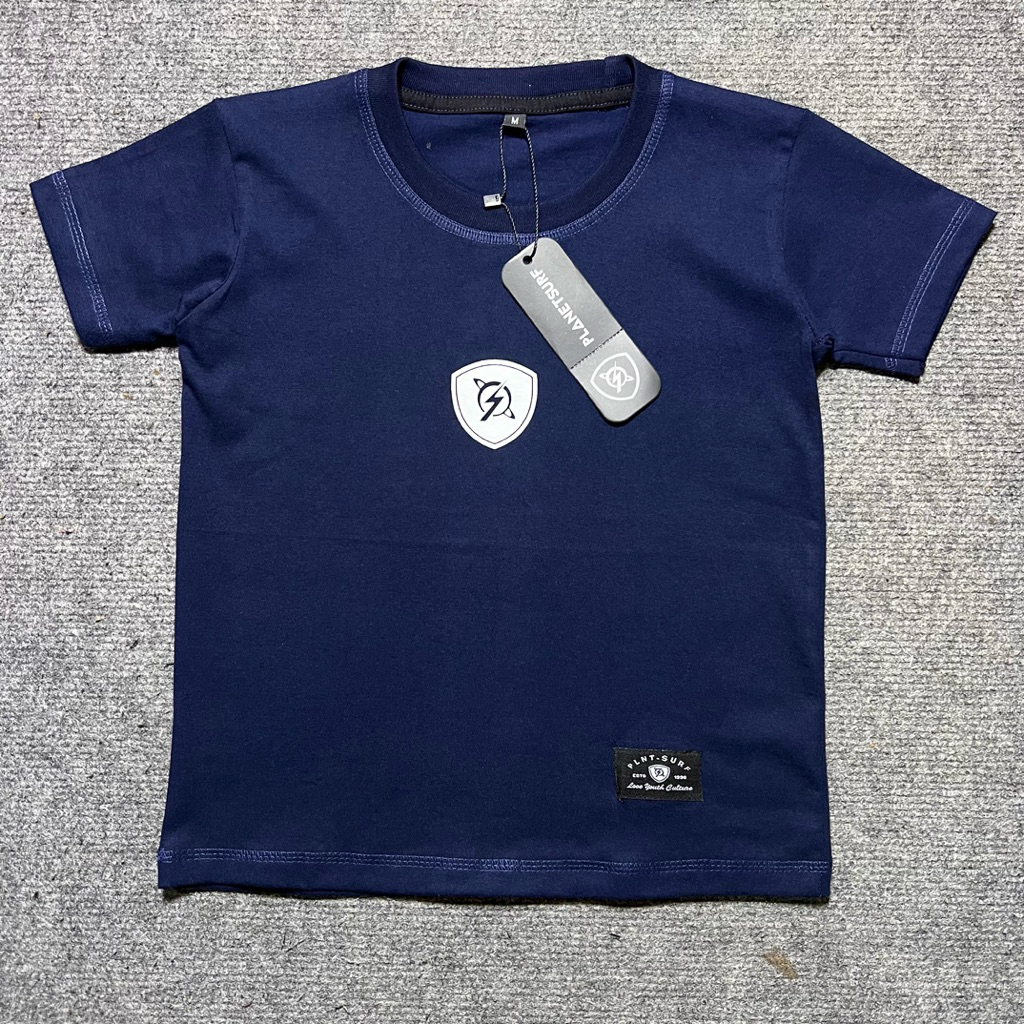 Tshirt PlanetSurf Kids Navy | Kaos Anak Navy