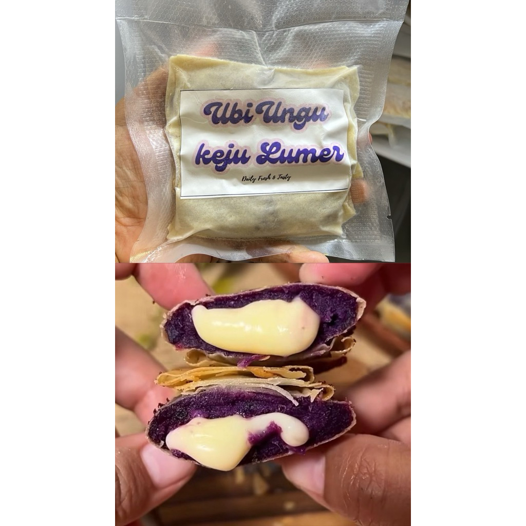 Ubi ungu keju lumer